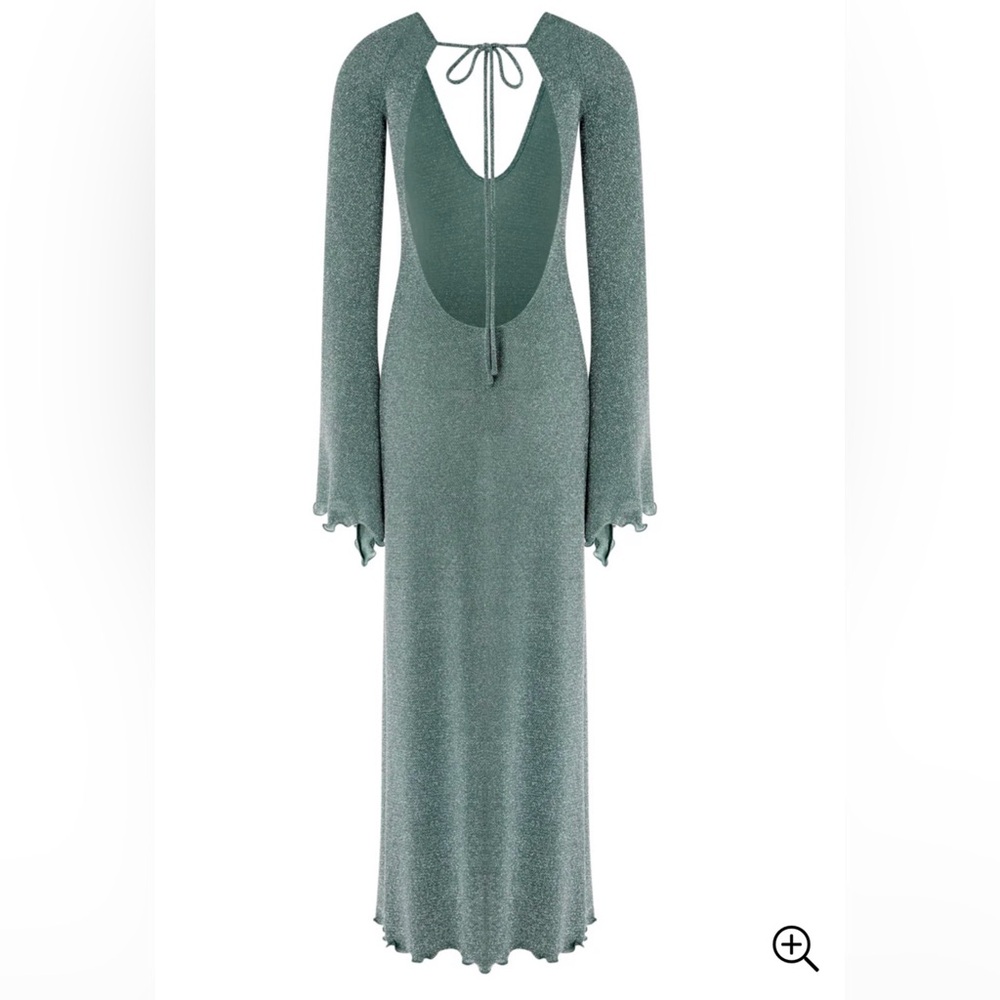 Elegant Green Maxi Dress